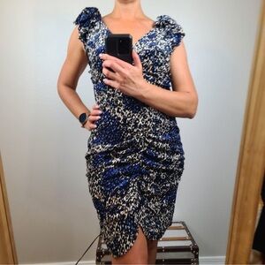 Yoana Baraschi Animal Print Dress size 10